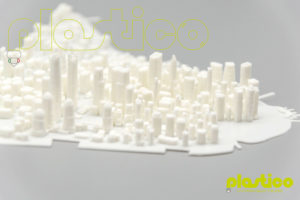 stampa 3d modello manhattan new york dettaglio sud ovest